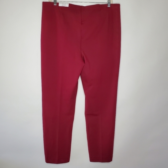 Chico's Juliet Slim Leg Pants Size 18 Tall So Slimming Ponte Pull-on Ankle NEW - Picture 5 of 16